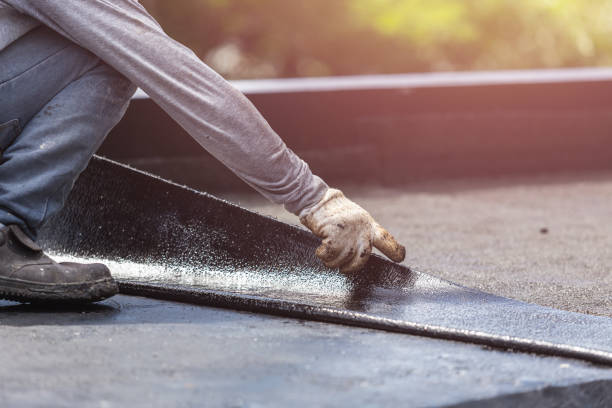 Professional Crawl Space Encapsulation technician working in Guntersville, AL